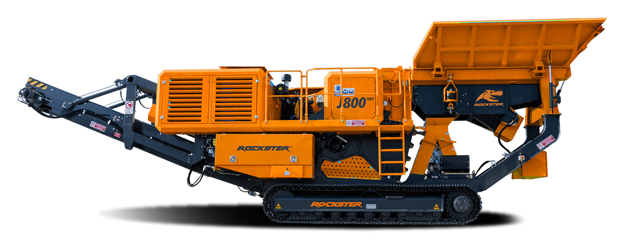  J 800rev Tracked Jaw Crusher 